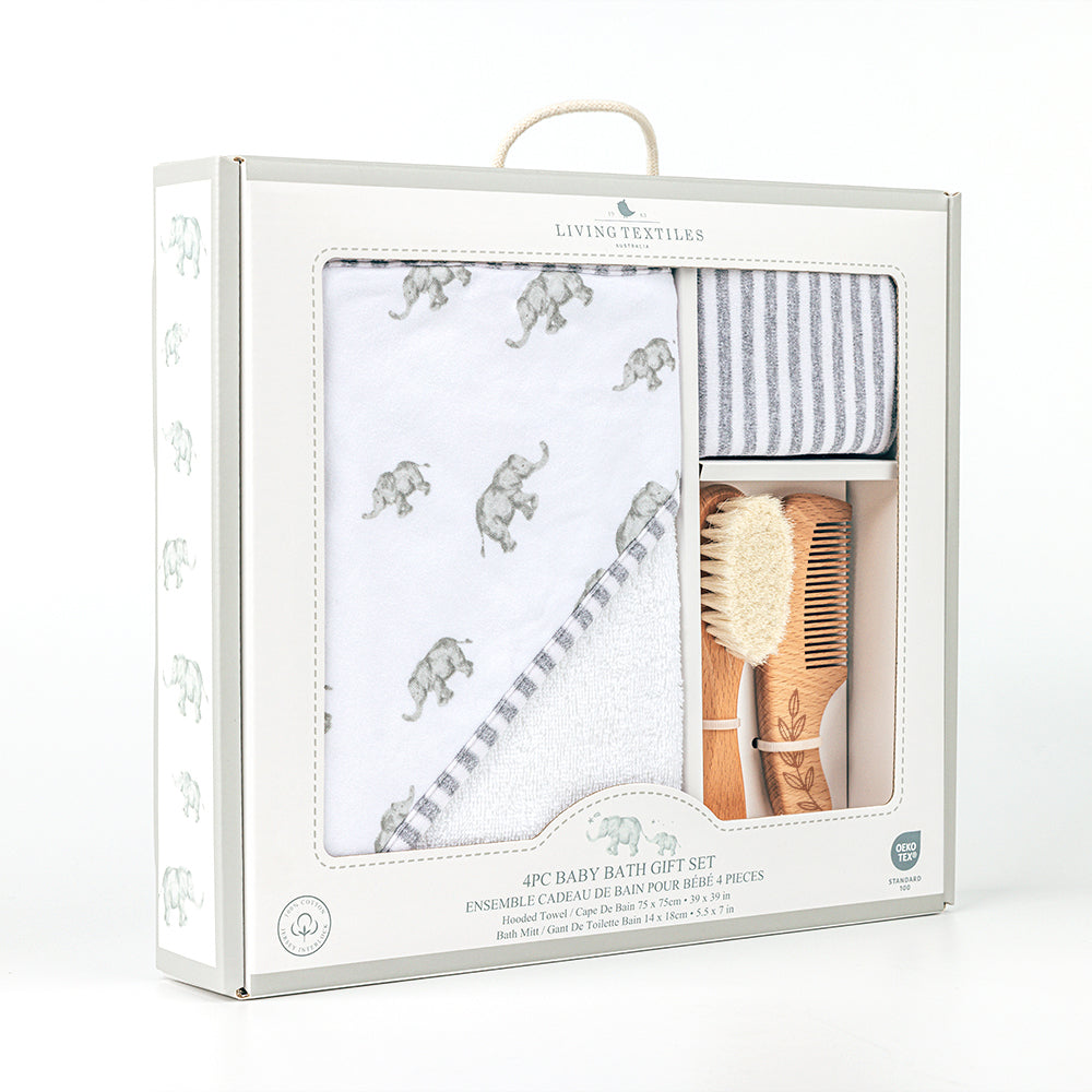 Living Textiles 4pc Bath Gift Set