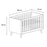 BabyRest Tommi Cot + Duo Core Mattress Package