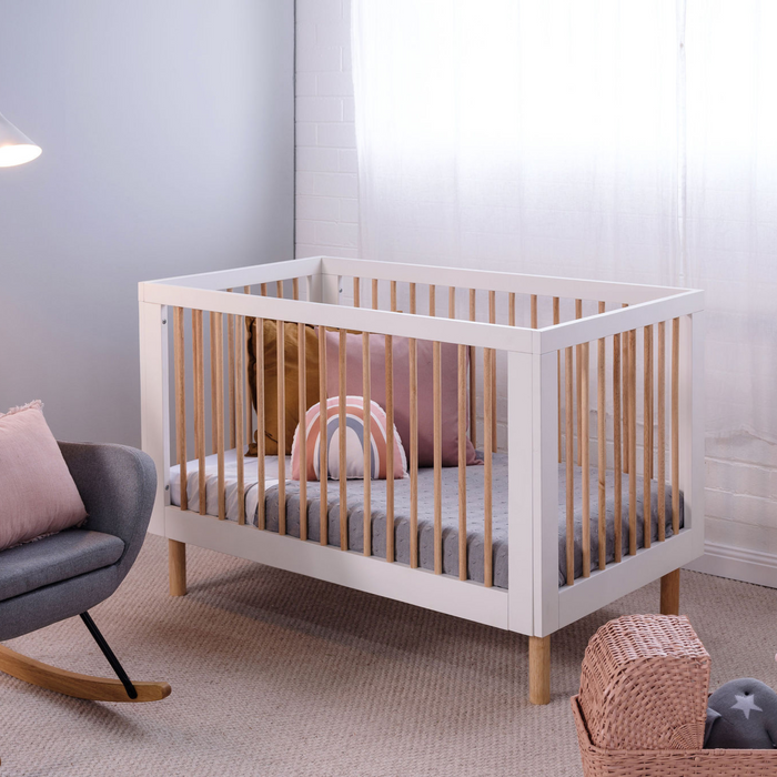 BabyRest Torquay Cot + BabyRest Duo Core Mattress Package