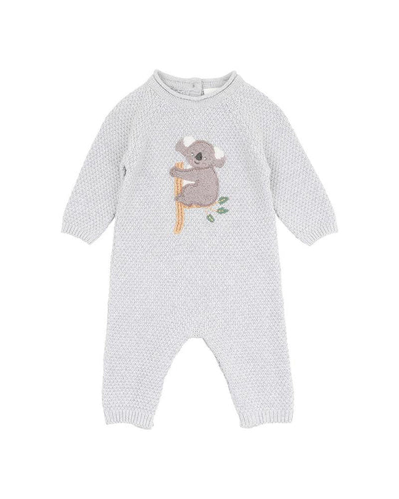Bebe Bailey Koala Knitted Romper