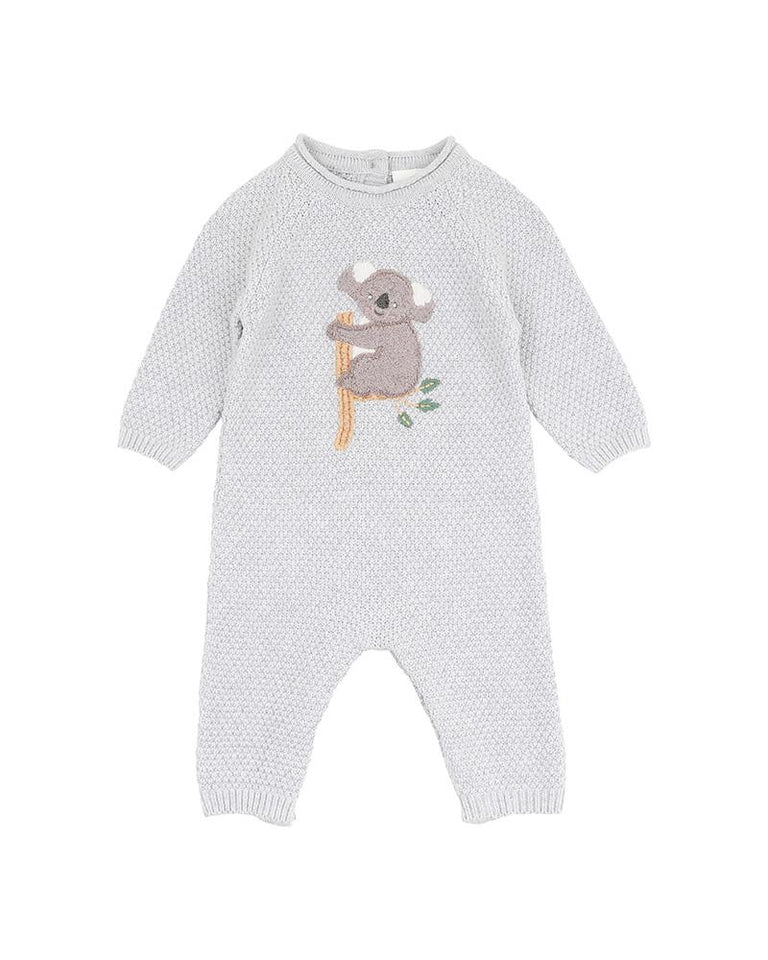 Bebe Bailey Koala Knitted Romper